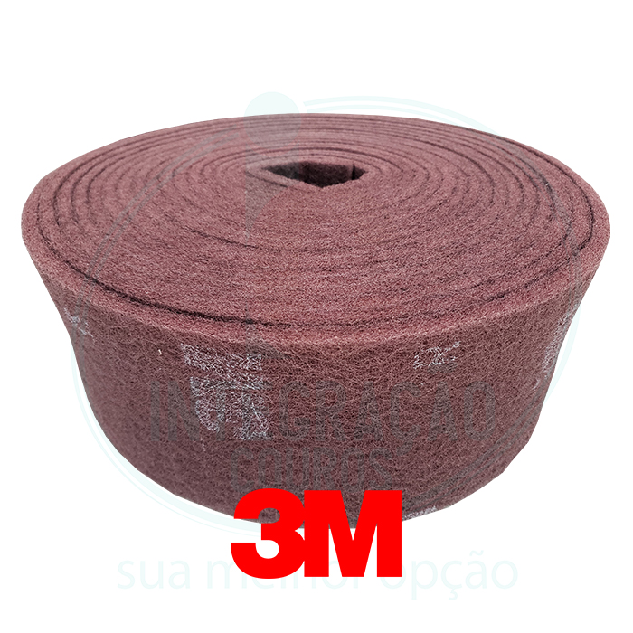 SCOTCH BRITE AMF MARROM 134 X 10 M 3M | Integração Couros